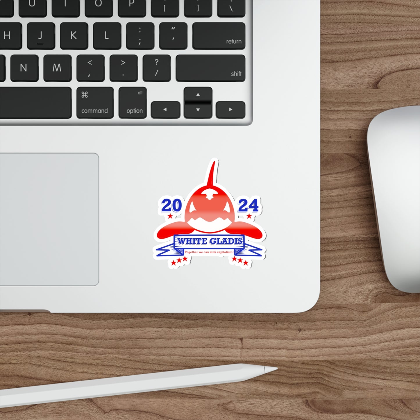Orca For President Stickers