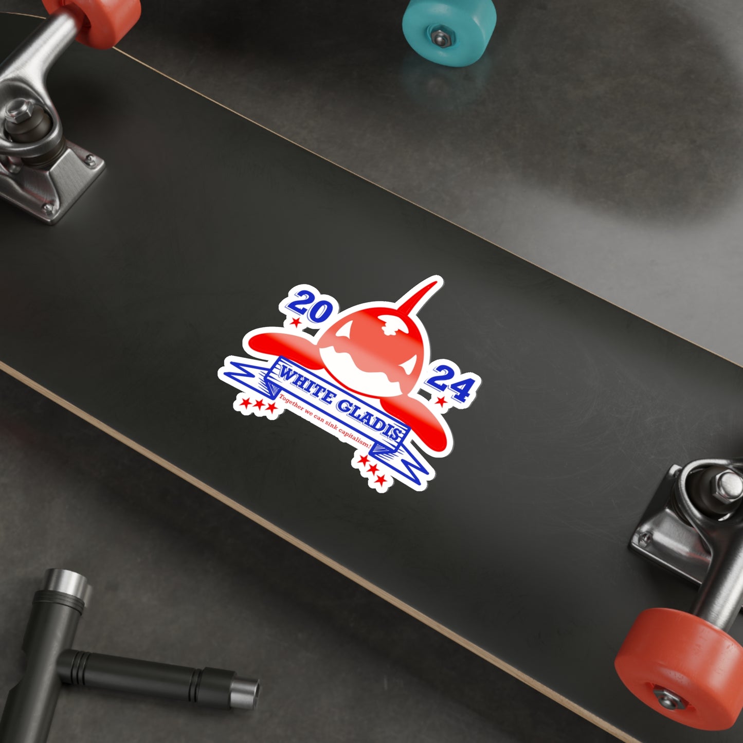 Orca For President Stickers