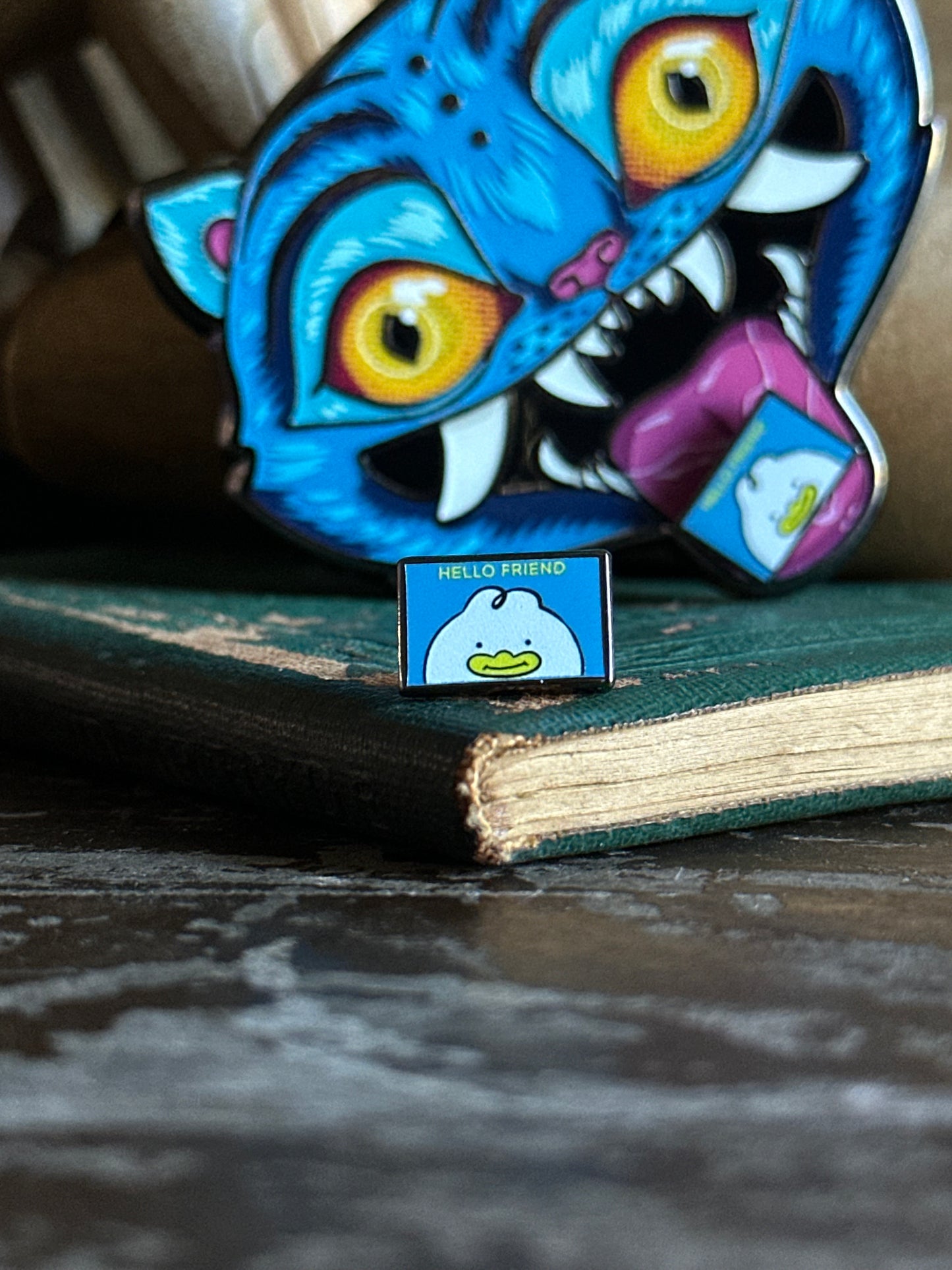 Hello Friend Mini Pin