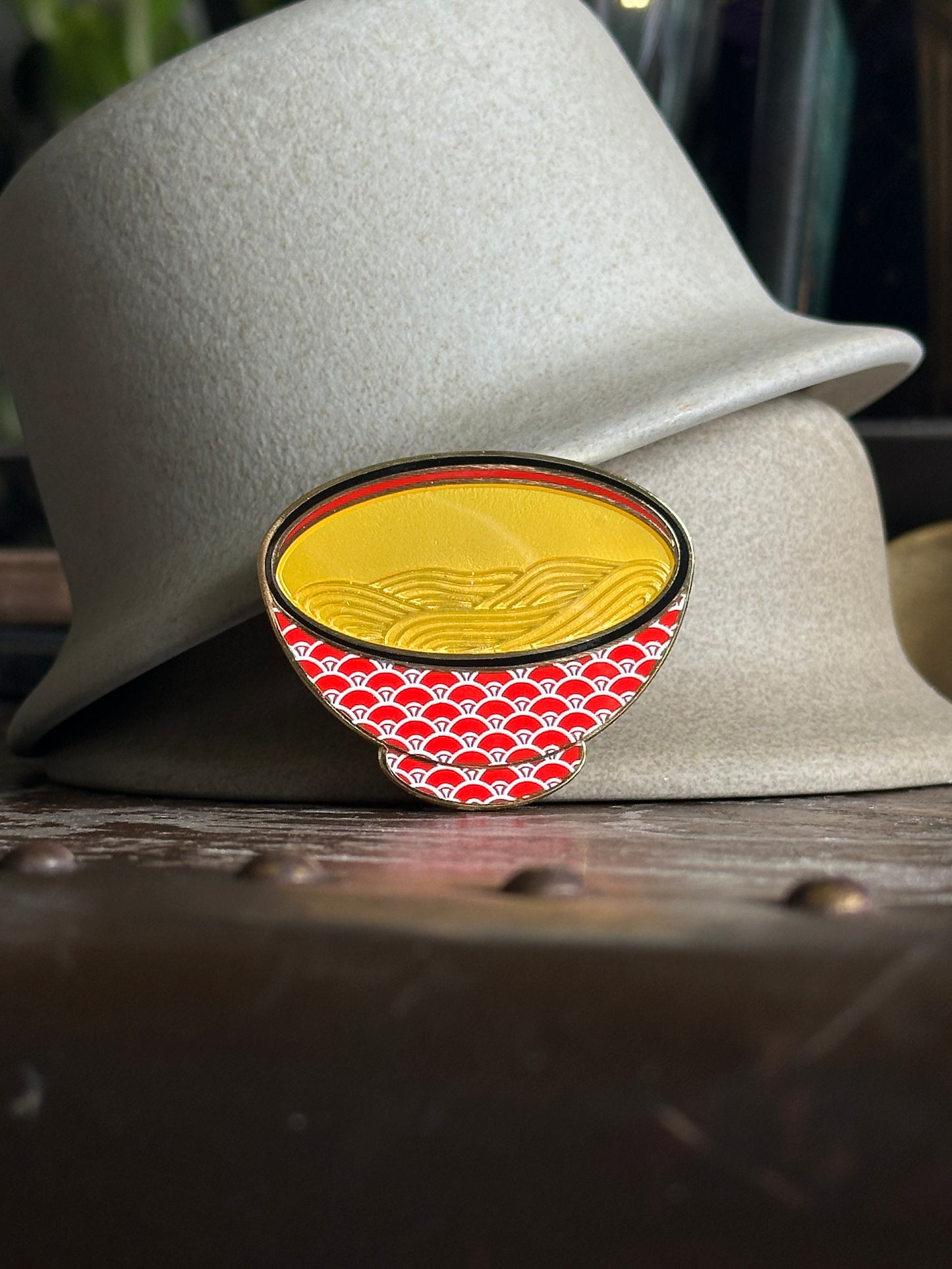 Fans Ramen Bowl Magnetic Pin