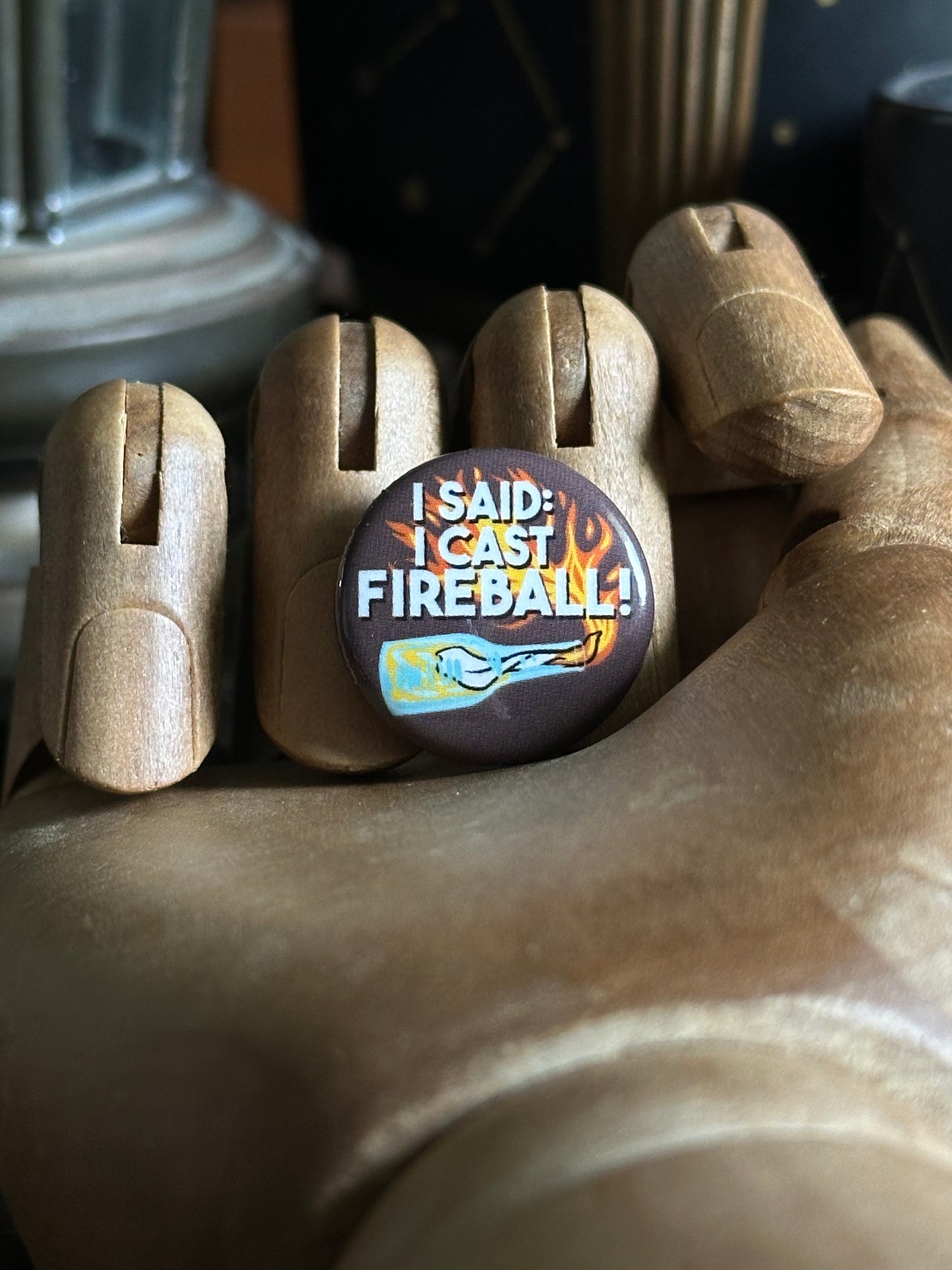 I Cast Fireball Button