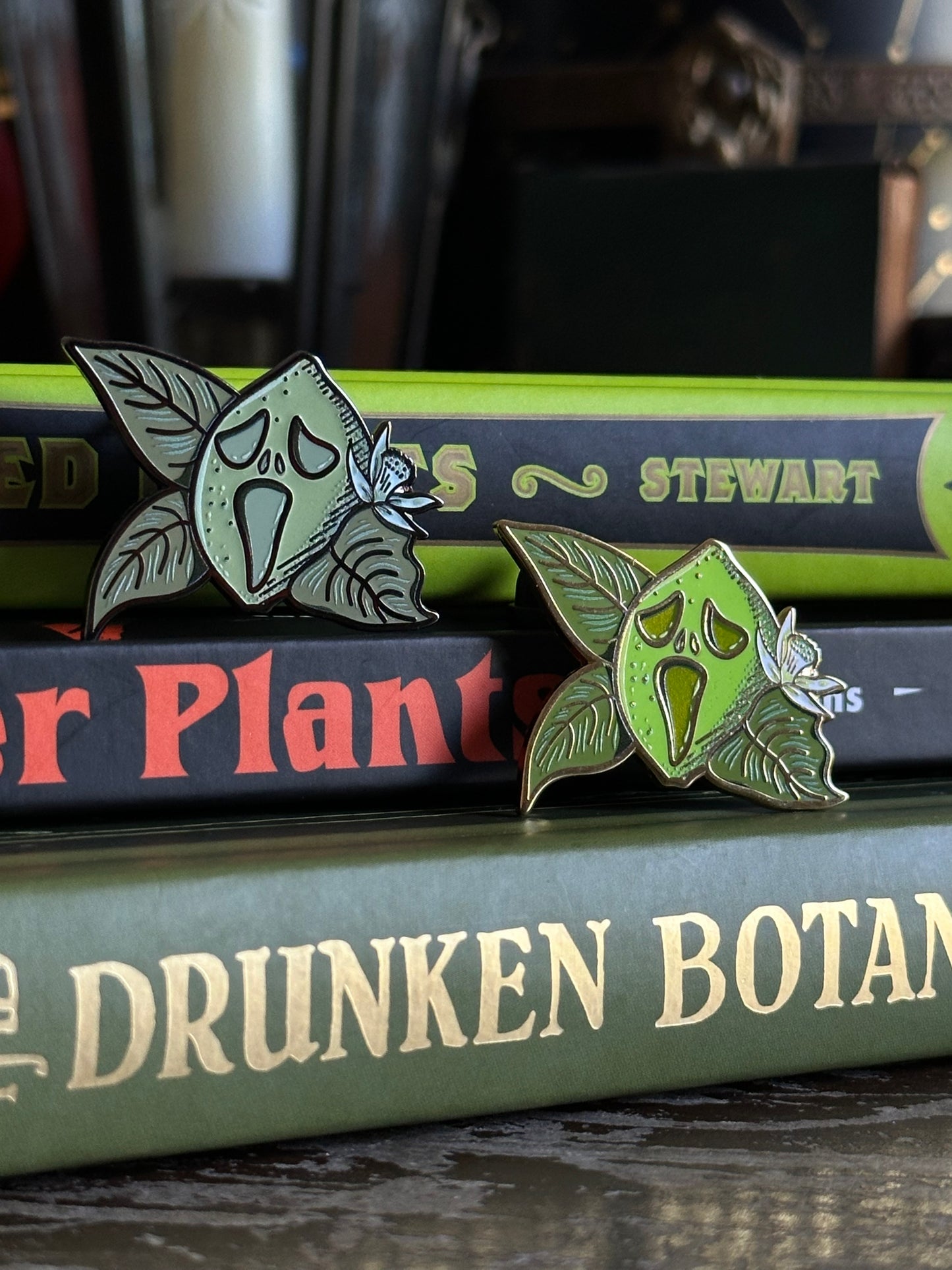 Spooky Lime Pins