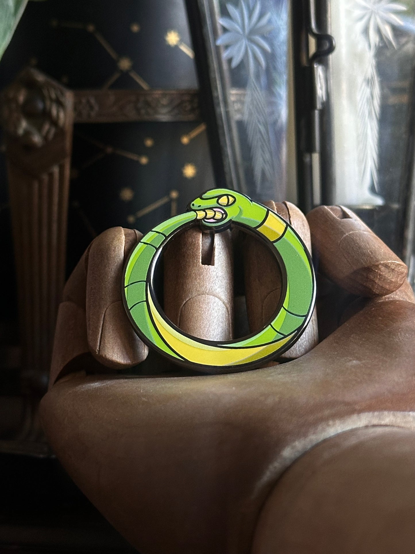 Ekans Ouroboros Pin