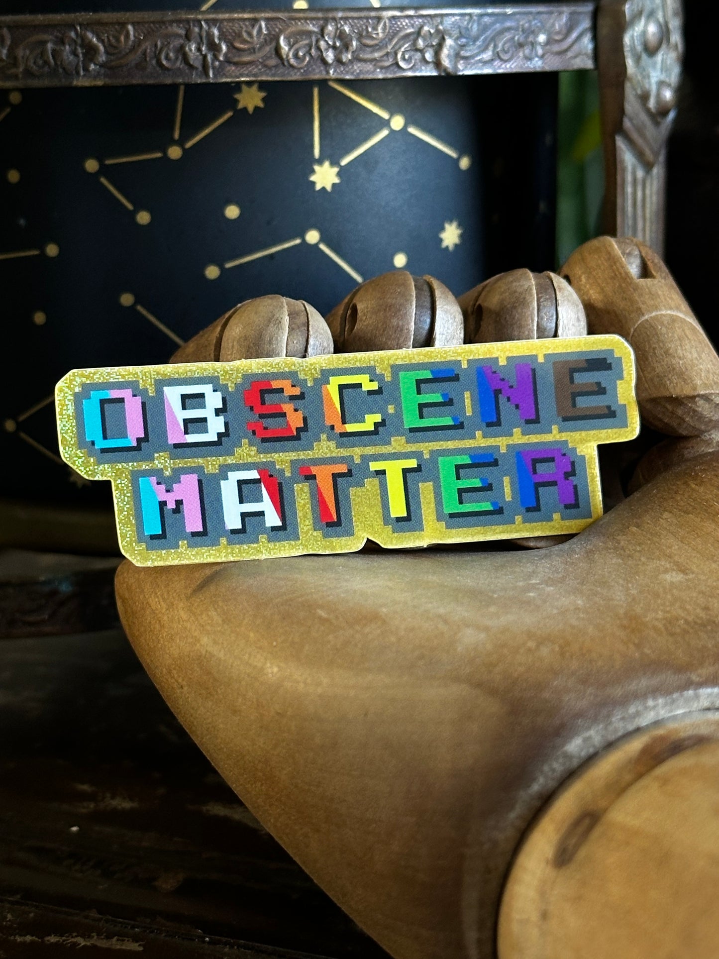 Obscene Matter Sticker