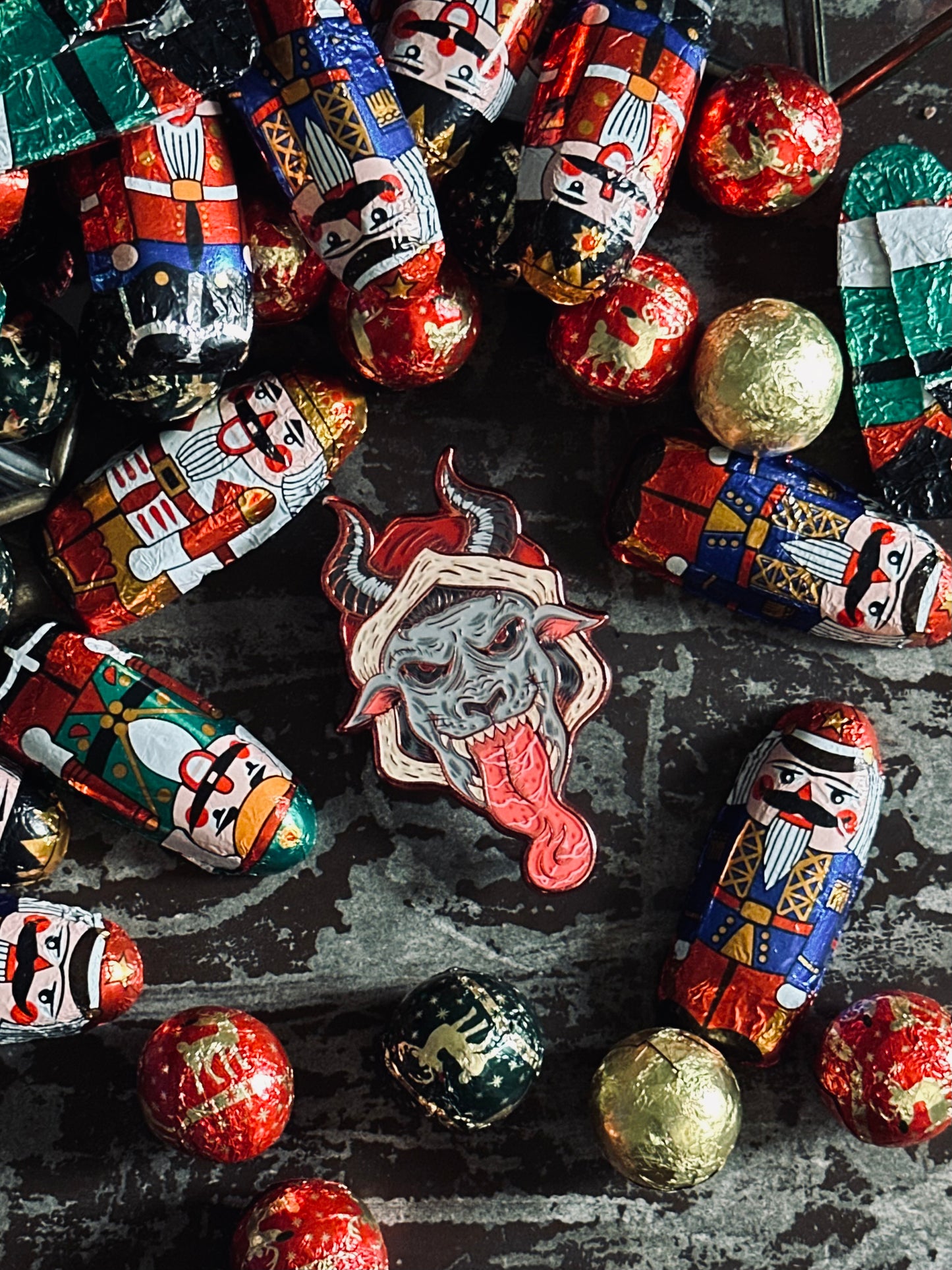 Krampus Magnetic Pin