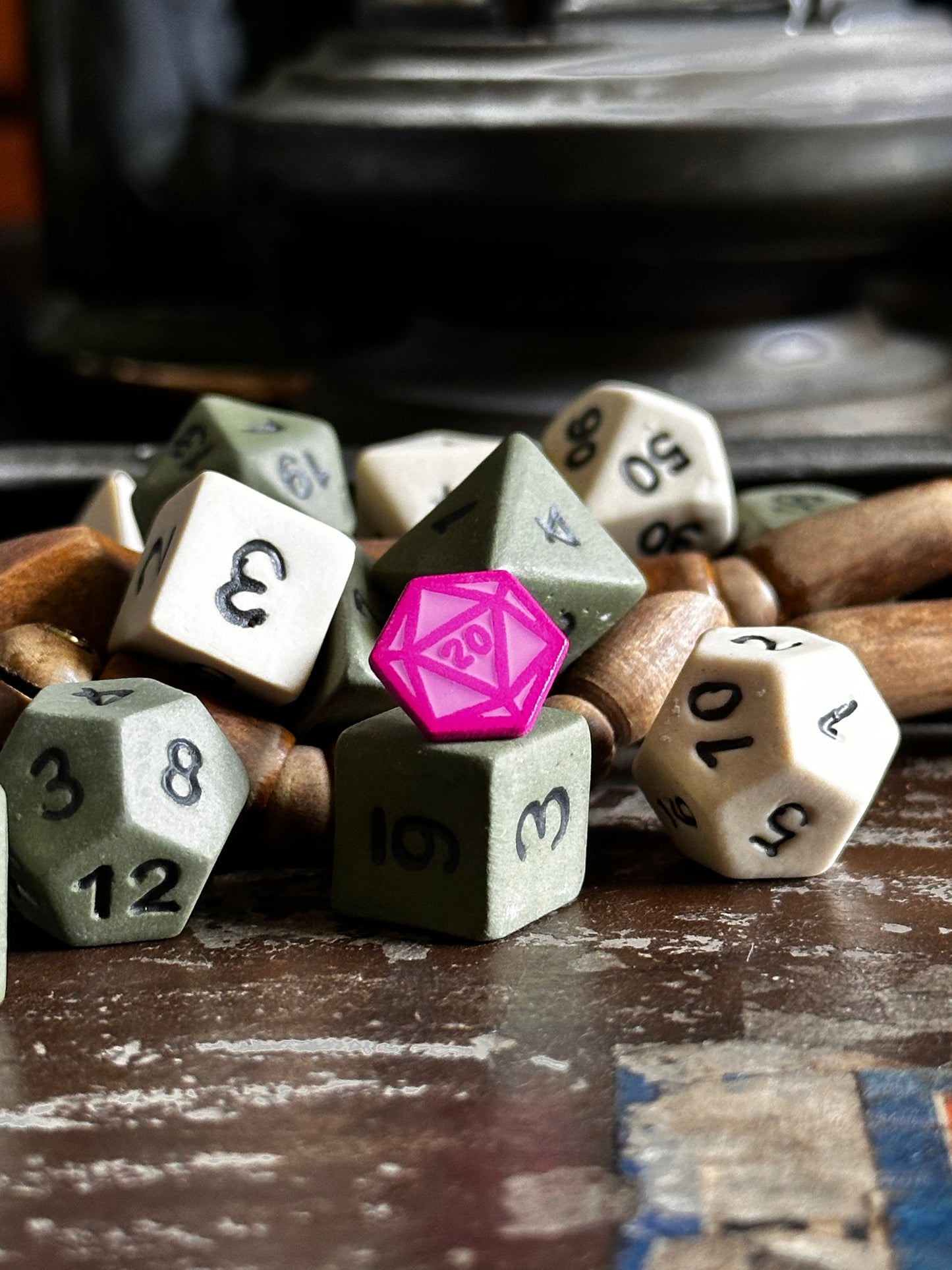 D20 Mini Pins