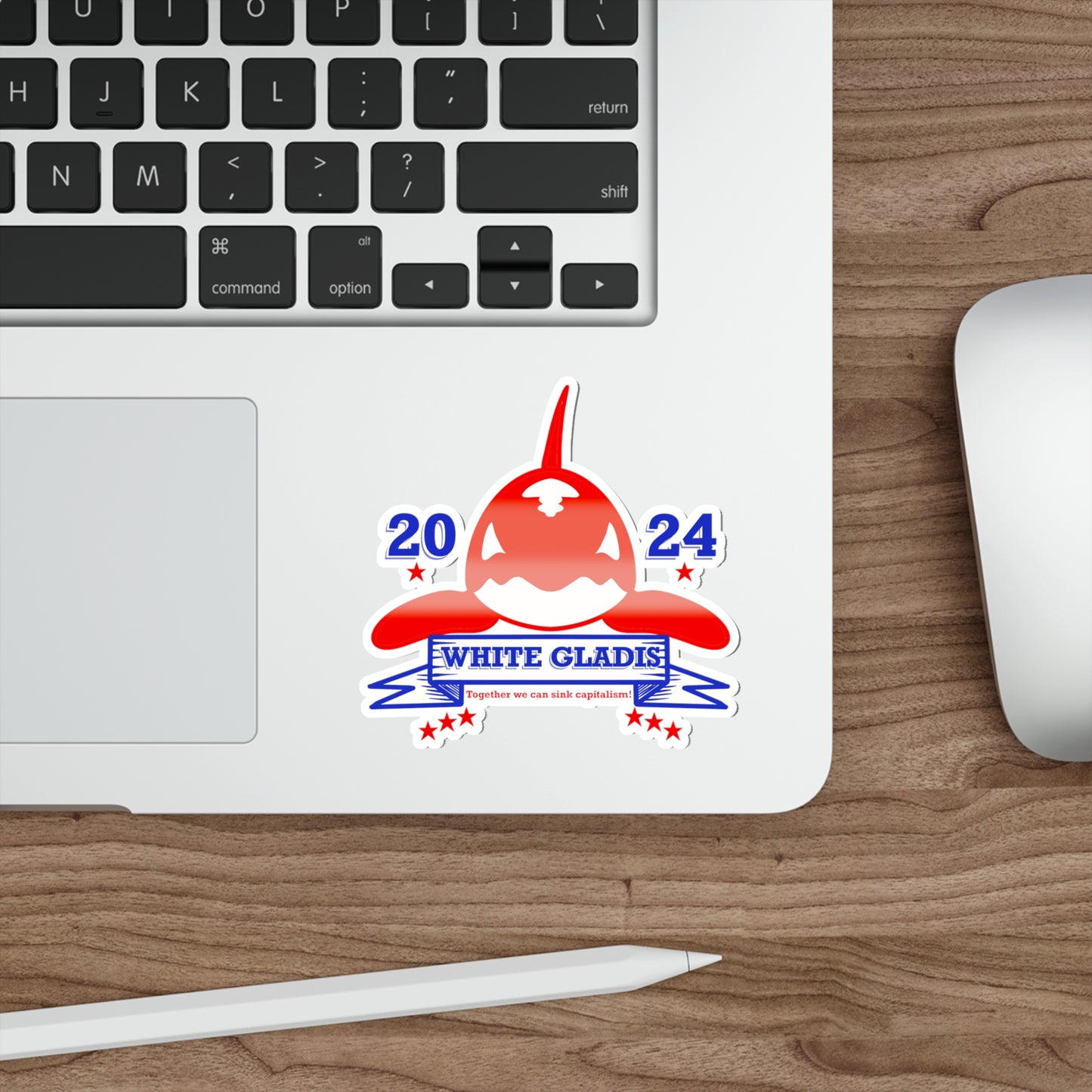 Orca For President Stickers