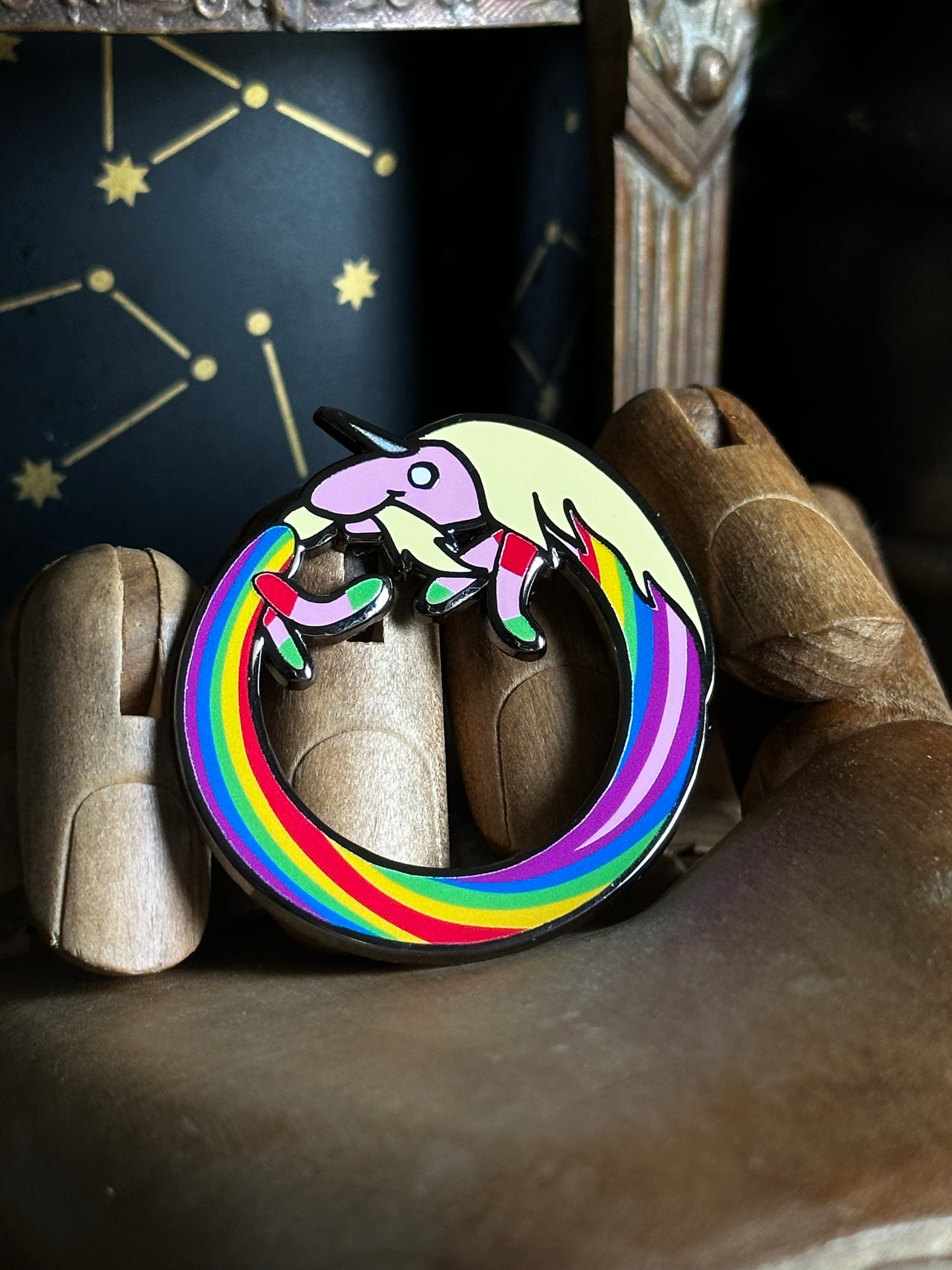 Lady Rainicorn and Mini Jake Pins