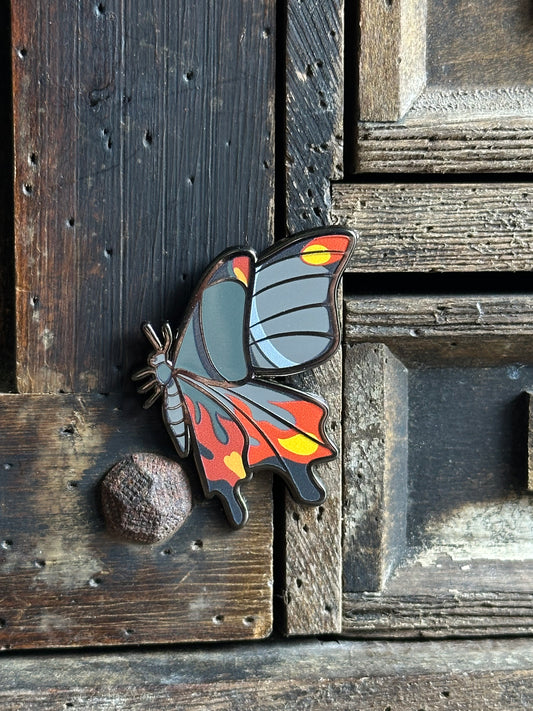 Smotherwing Butterfly Pin