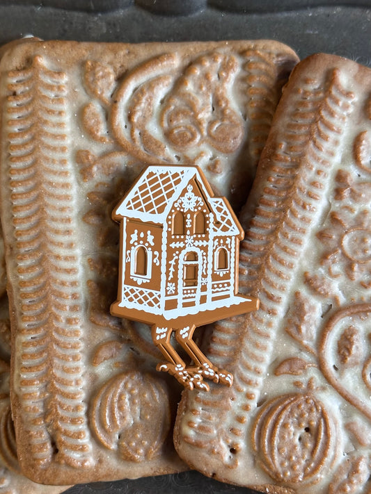 Traditional Gingerbreadyaga Pin