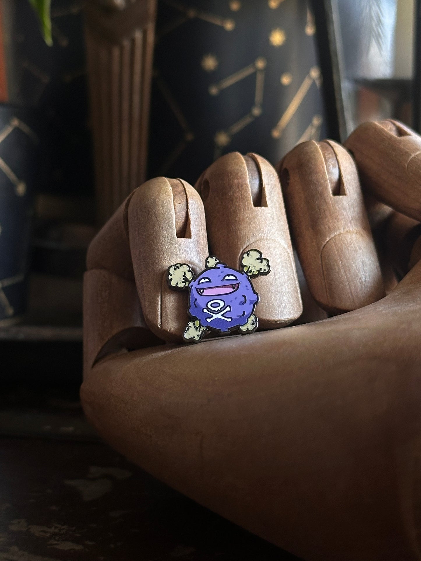 Koffing Mini Pin