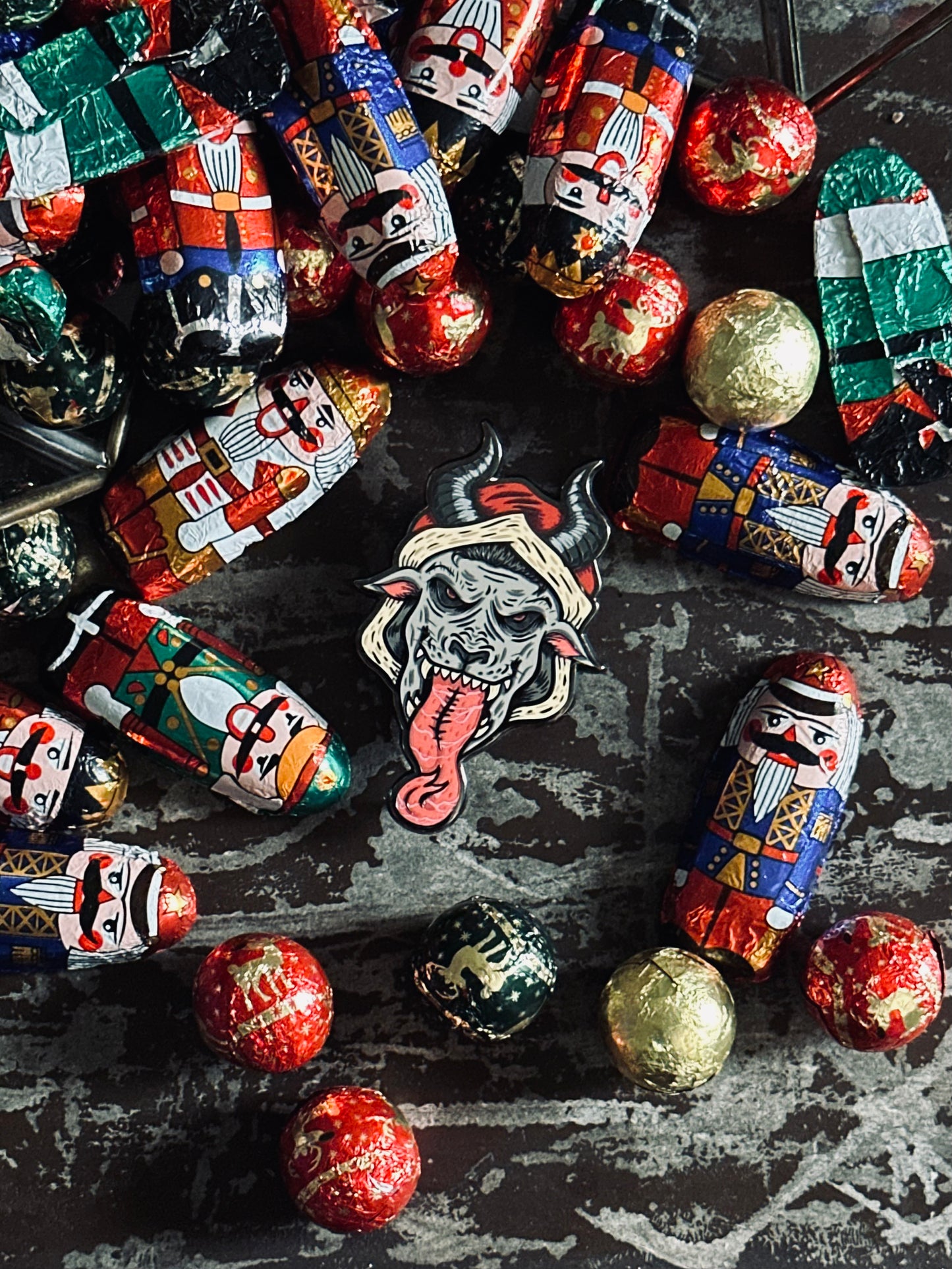 Krampus Magnetic Pin