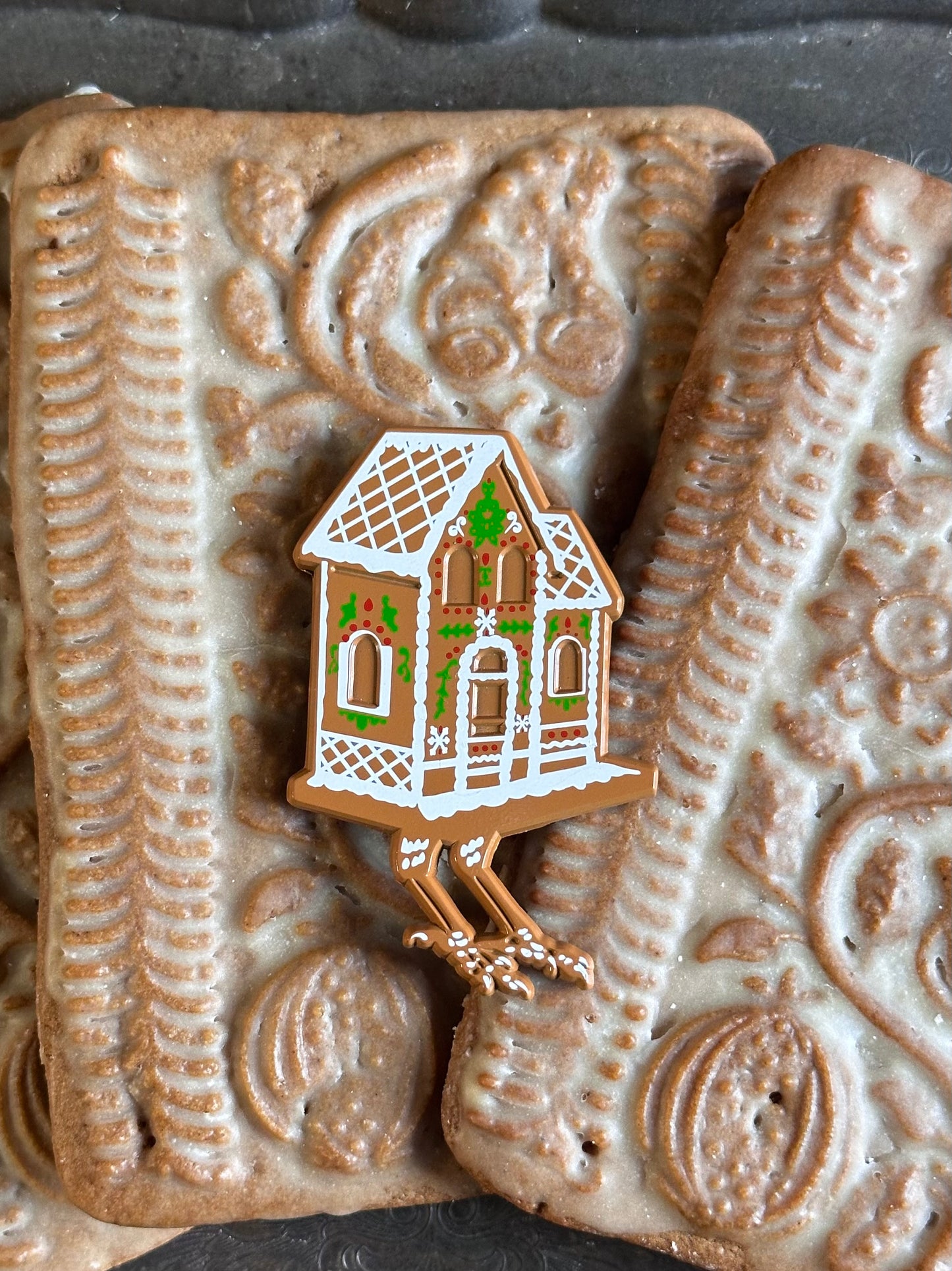 Festive Variant Gingerbreadyaga Pin