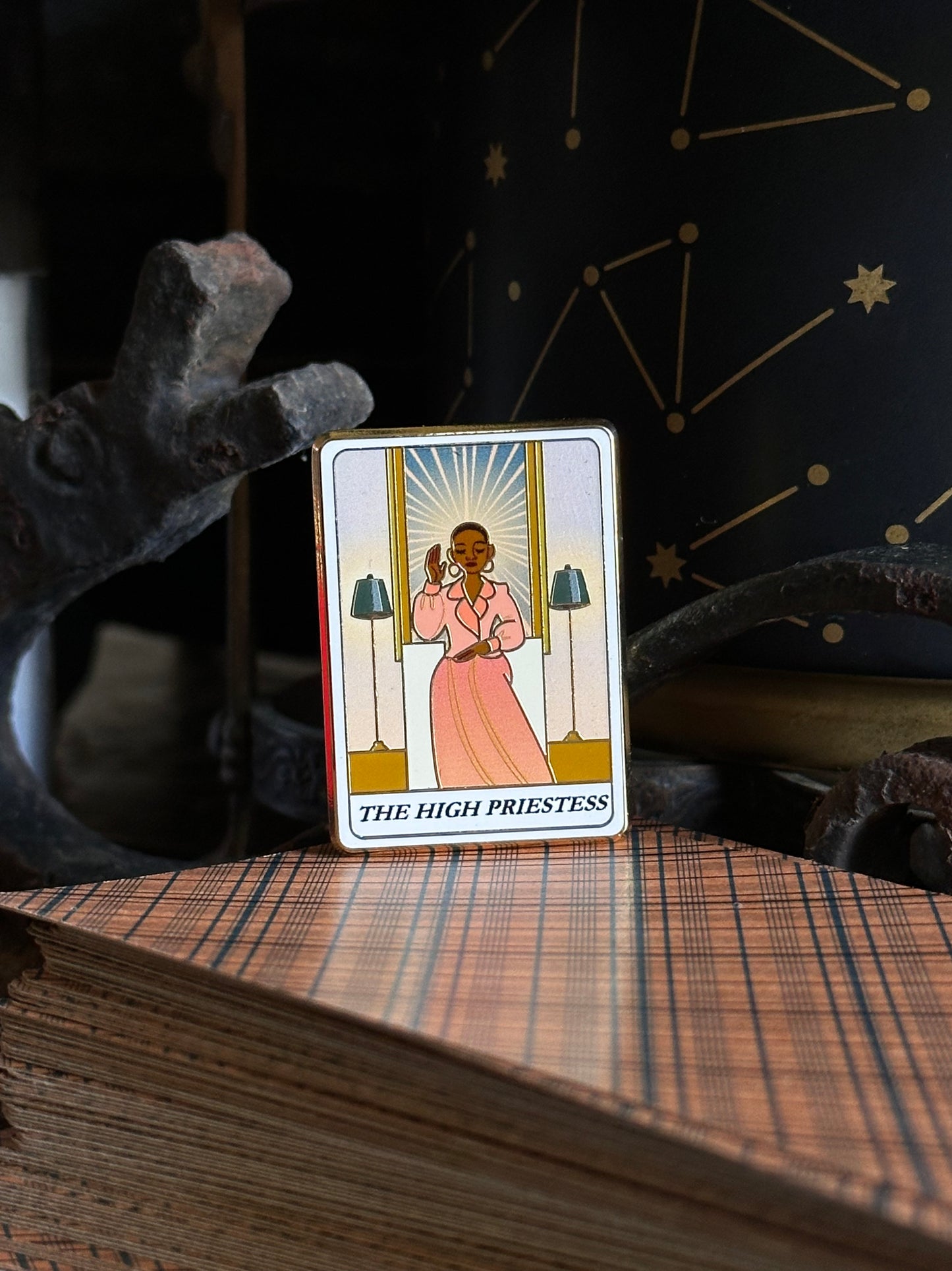 The High Priestess Pin