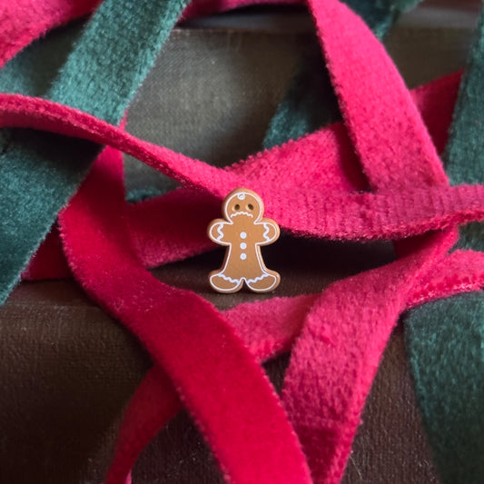 Mini Sad Gingerbread Pin
