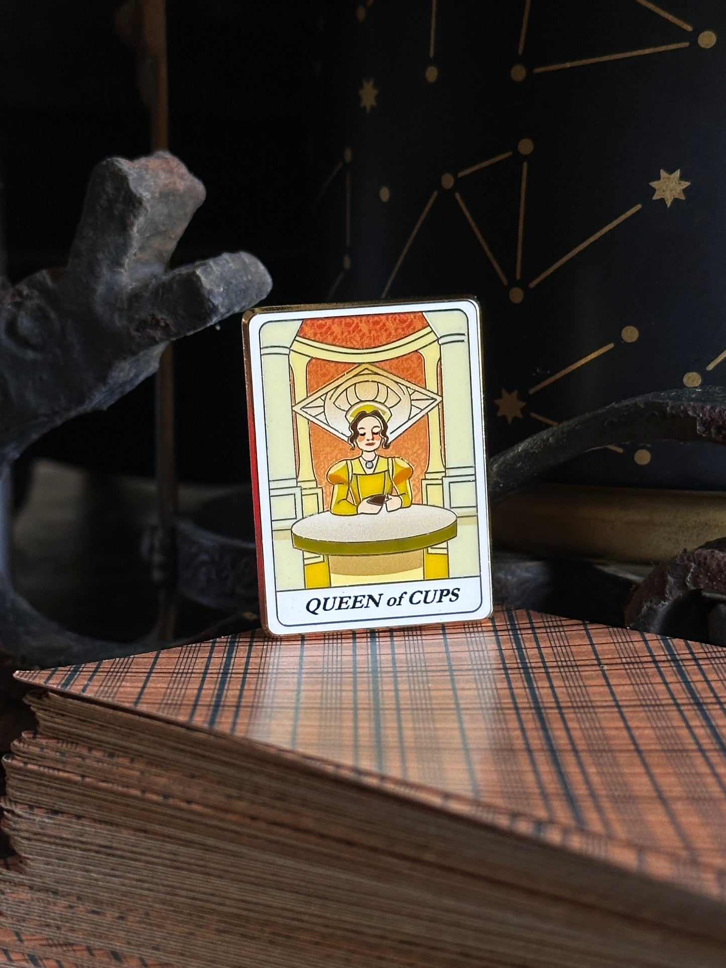 Queen of Cups Pin