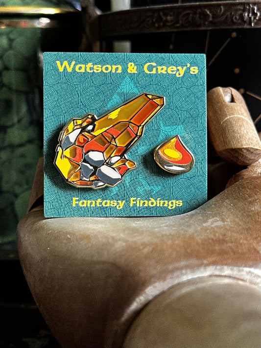 Dinraal Dragon Shard with free Korok Seed Pin