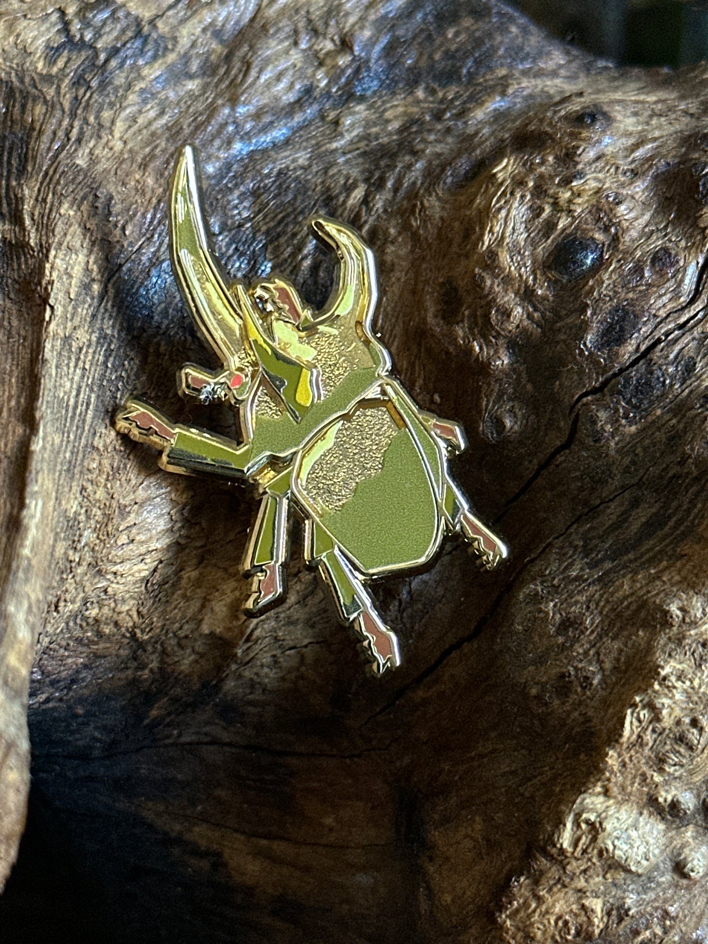 Energetic Rhino Beetle with Korok Seed