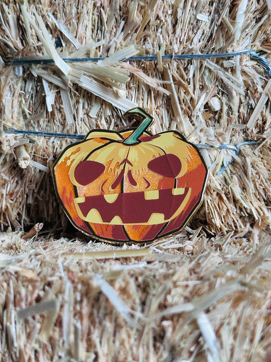 Bokoblin-o’-Lantern Pin