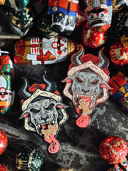 Krampus Magnetic Pin