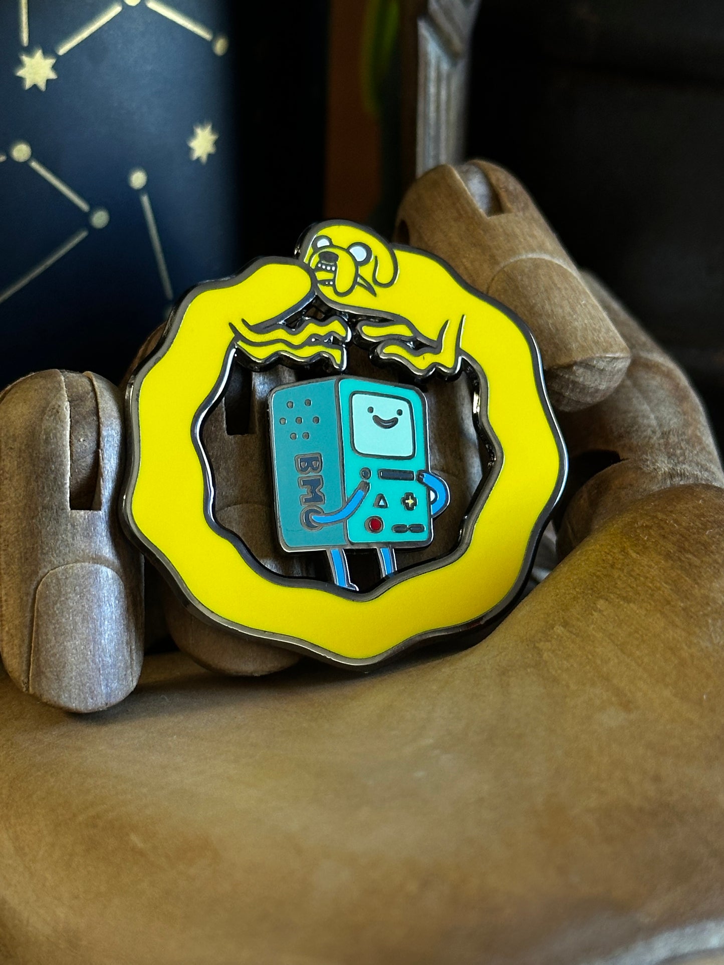 Jake Ouroboros and Mini BMO Pin