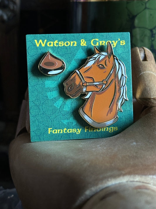 Epona with Korok Seed Pin