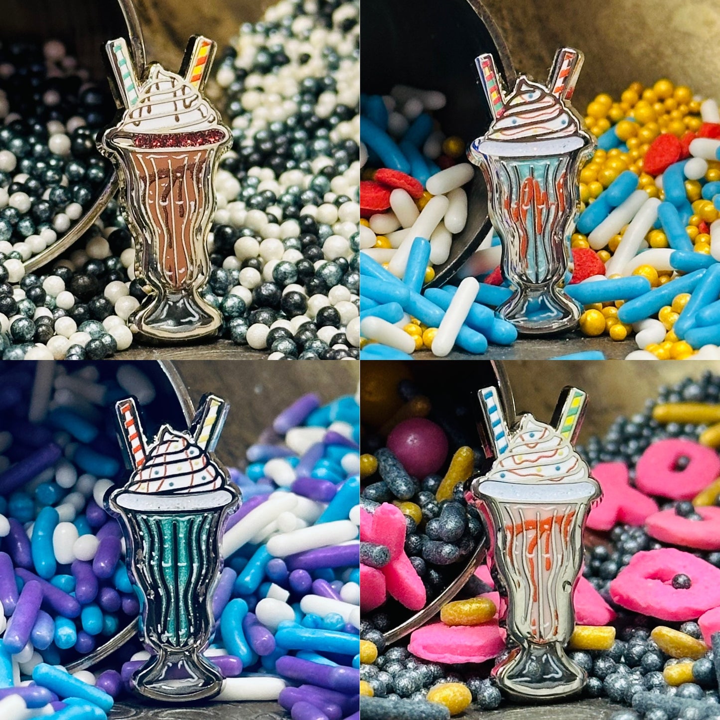 Mini Milkshake Pins