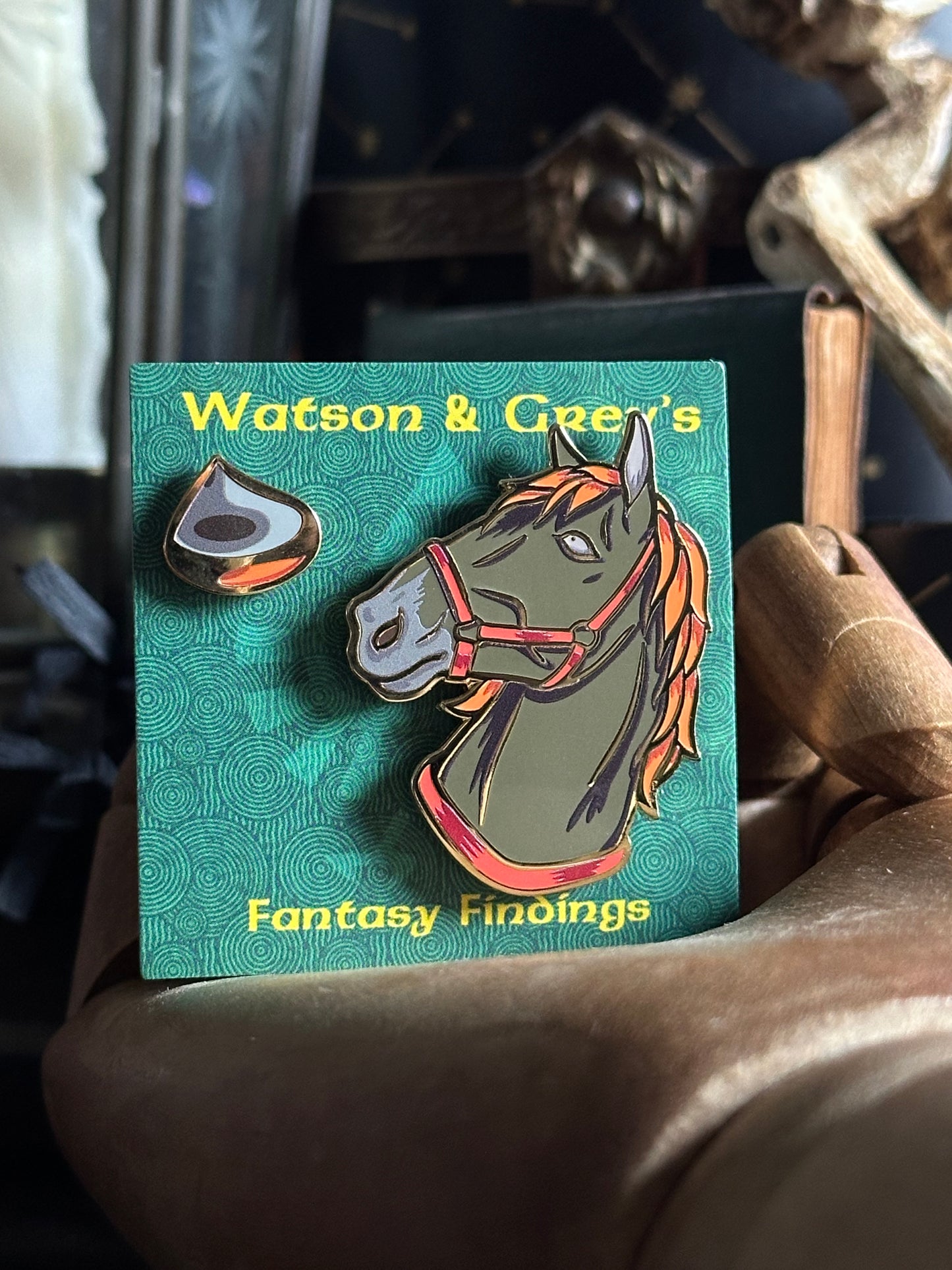 Phantom Horse with free Korok Seed Pin