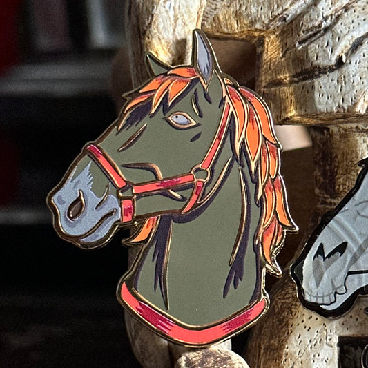 Phantom Horse Pin