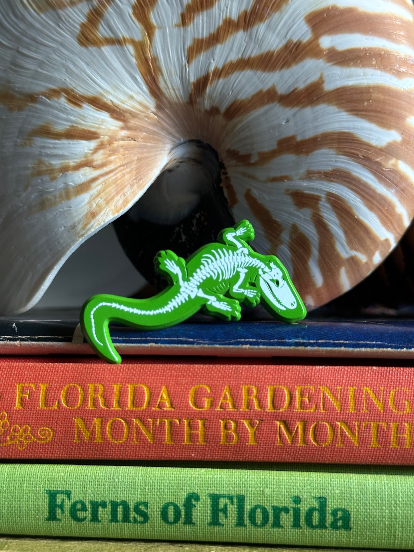 Alligator Skelton Pins