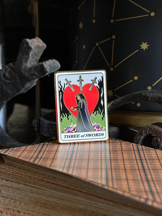 Three of Swords Pin