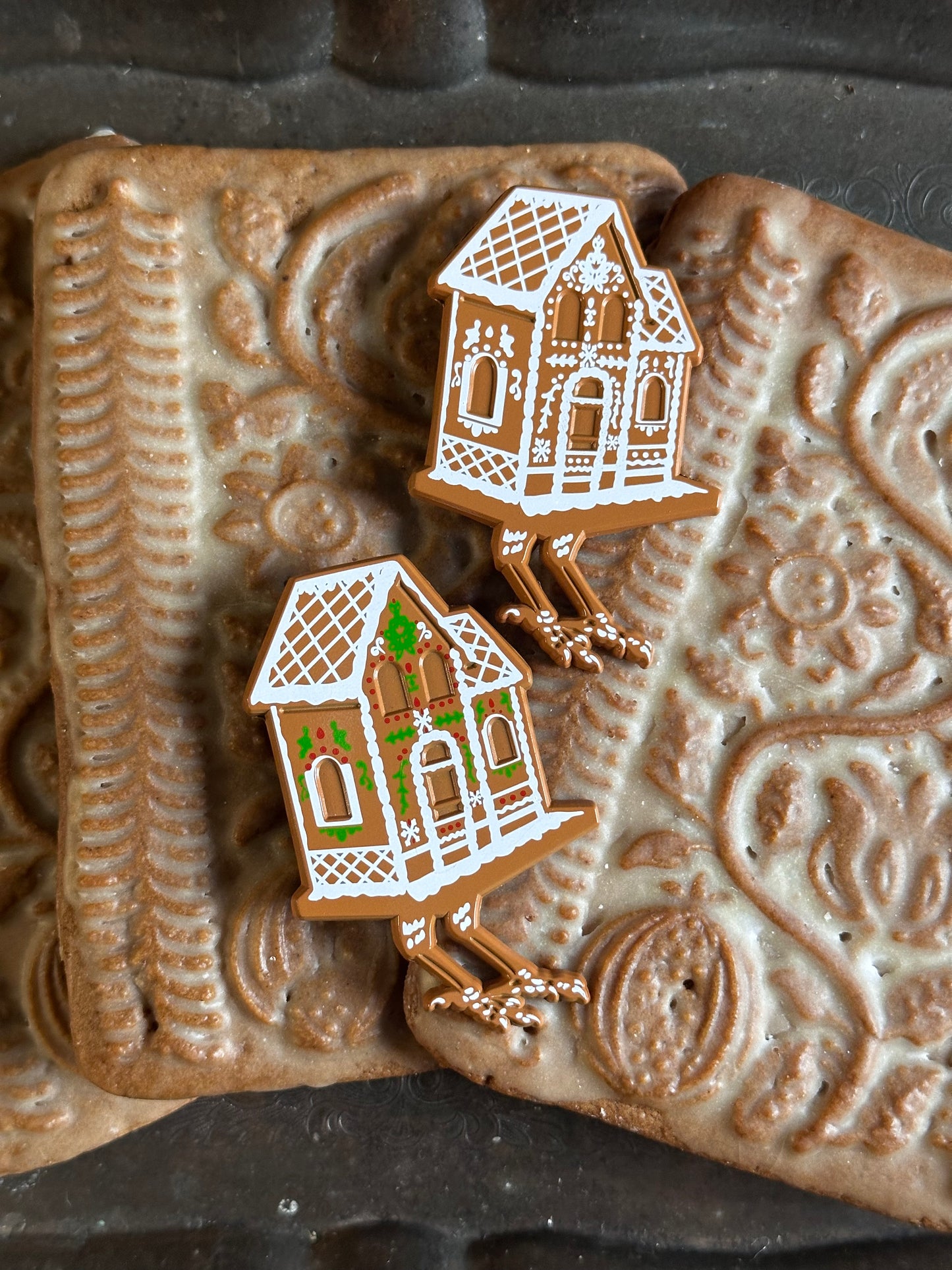 Festive Variant Gingerbreadyaga Pin