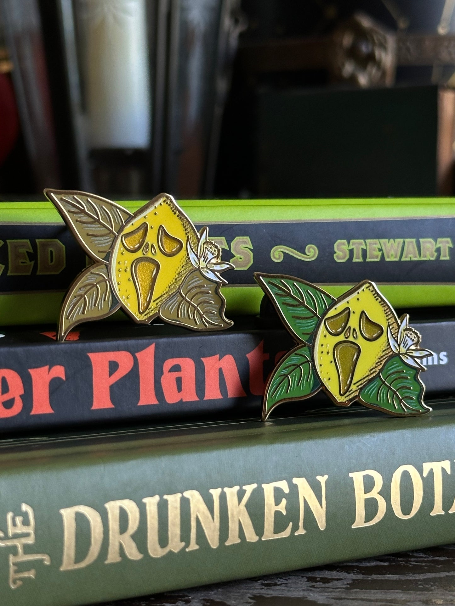 Spooky Lemon Pins