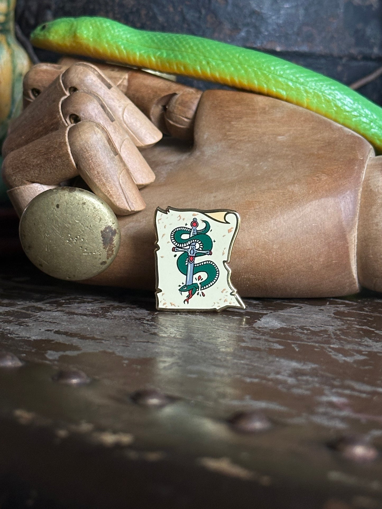 Nagini Tattoo Pin