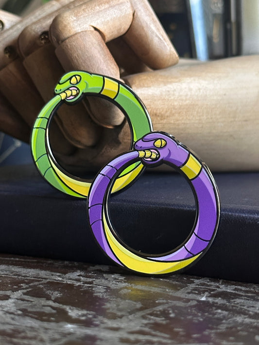 Ekans Ouroboros Pin