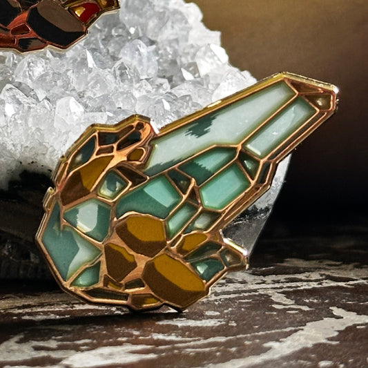 Light Dragon Shard Pin