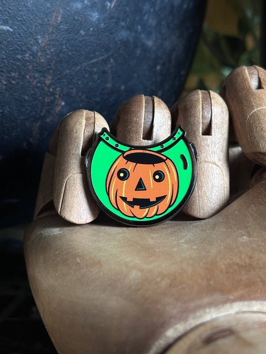 Pumpkin Medium Cauldron Pin