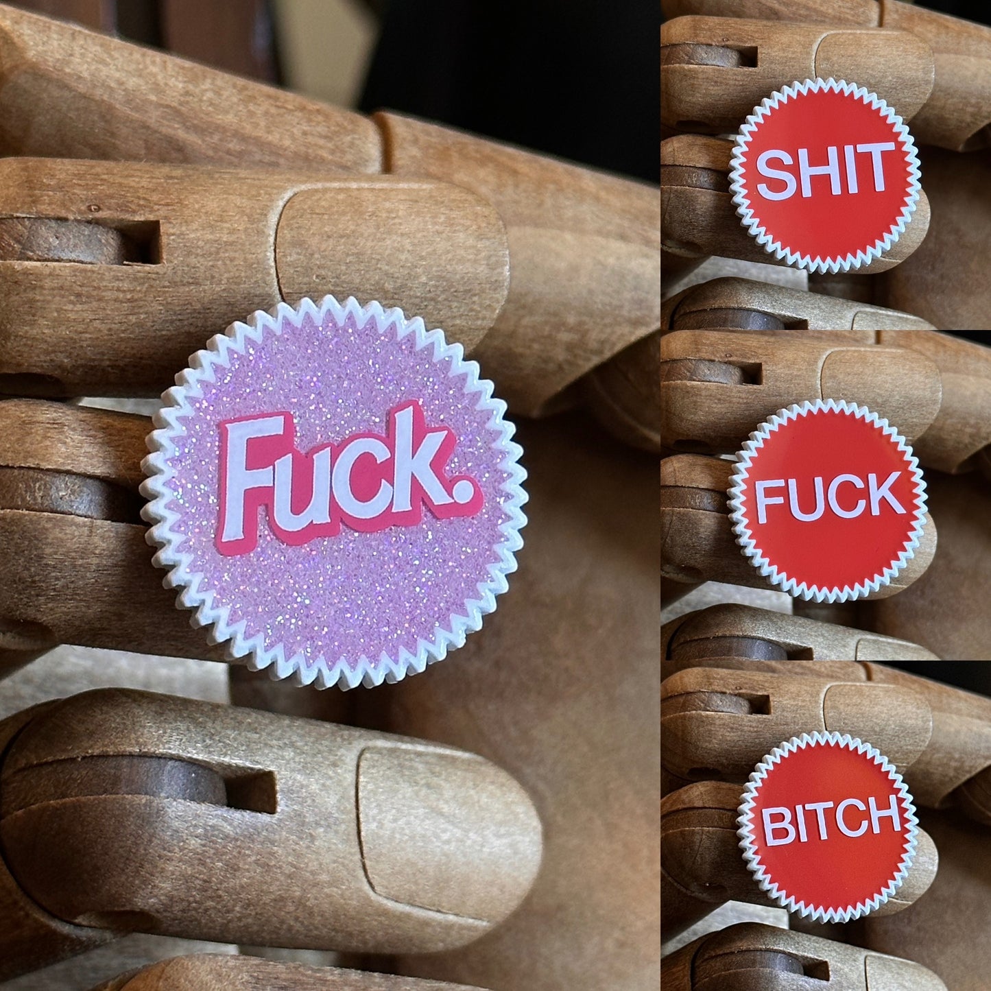 Censored Doll Pins