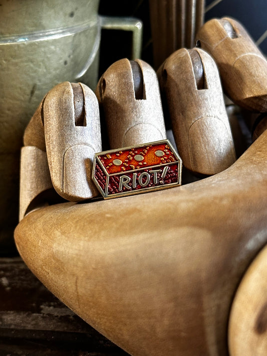 Riot! Brick Pins