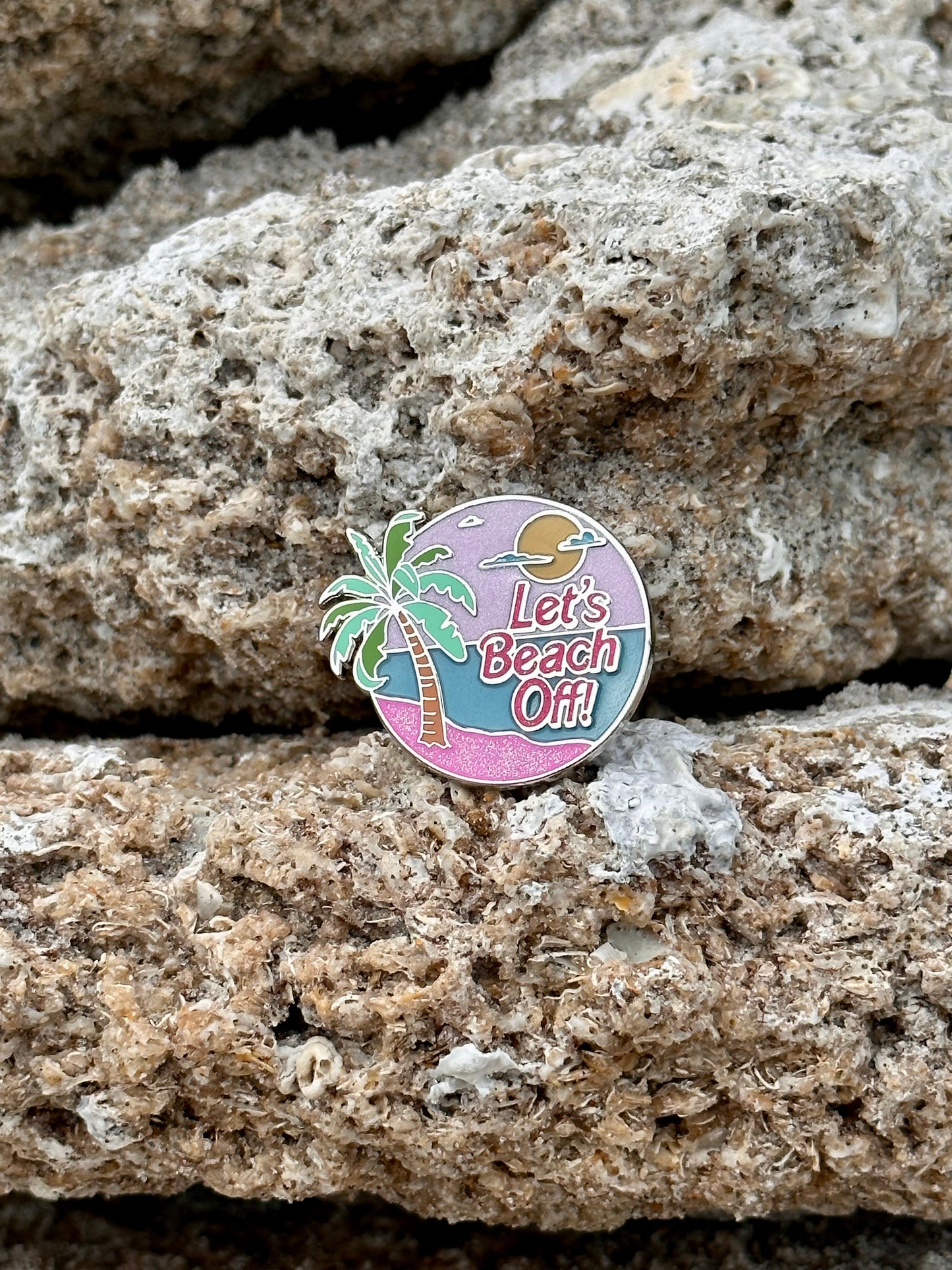 Let's Beach Off! Pins