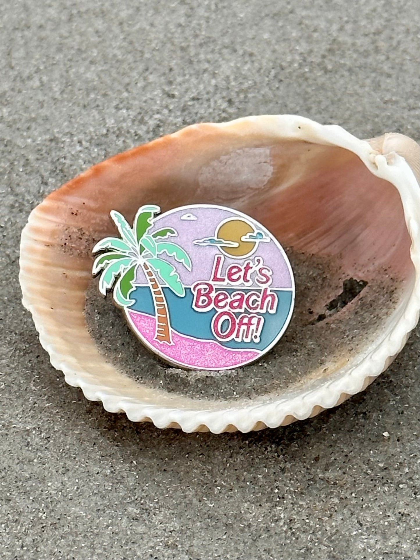 Let's Beach Off! Pins