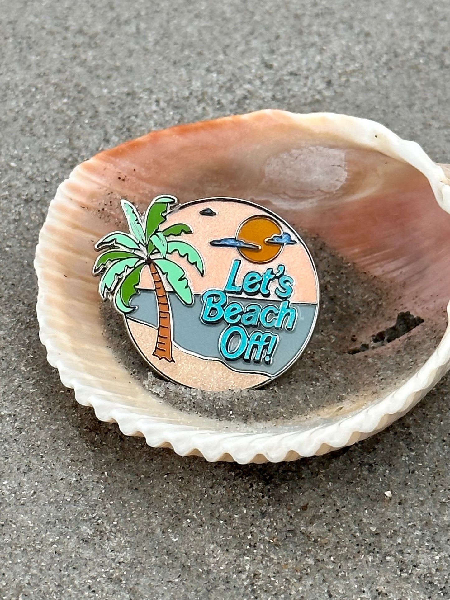 Let's Beach Off! Pins