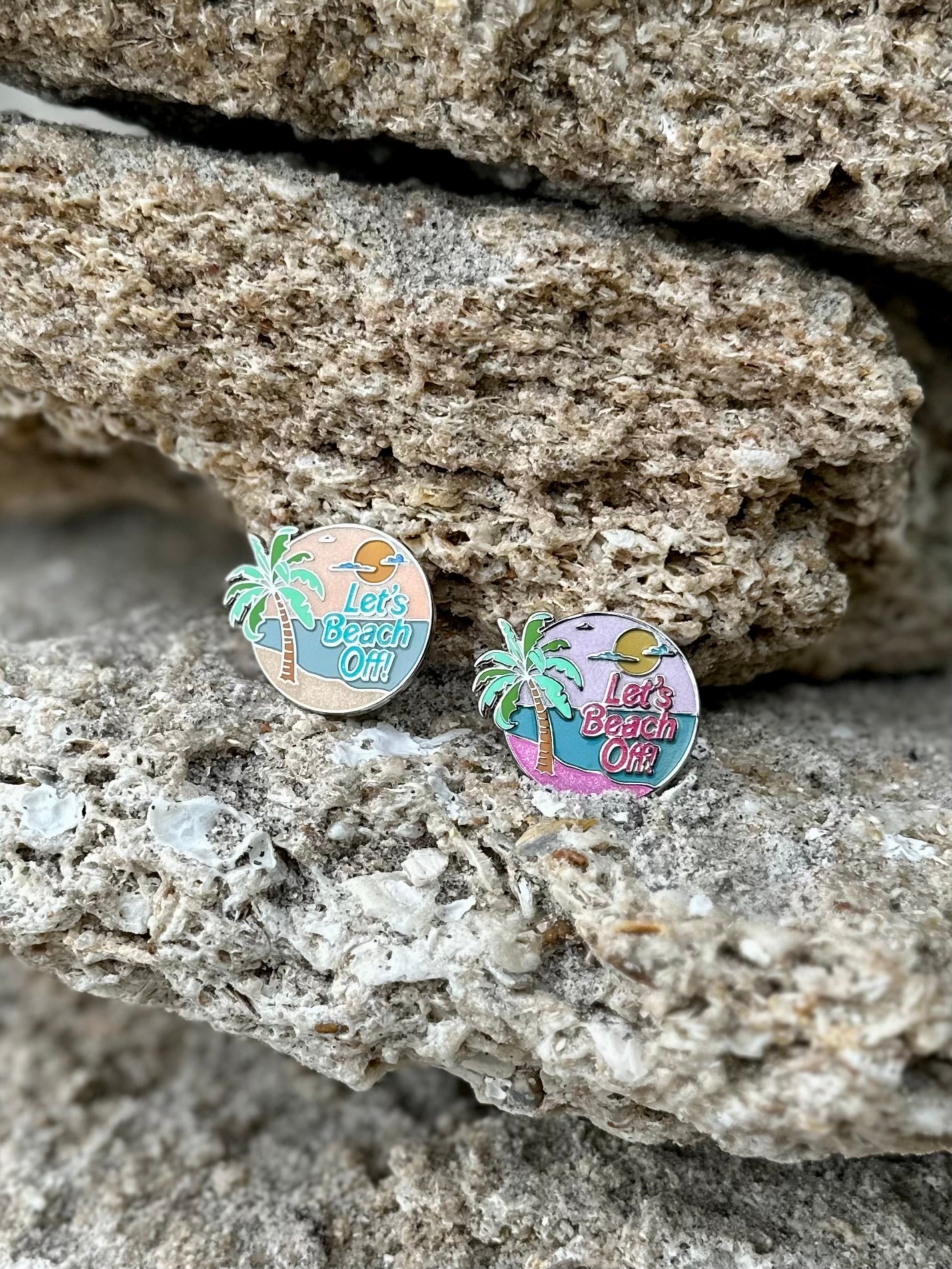 Let's Beach Off! Pins