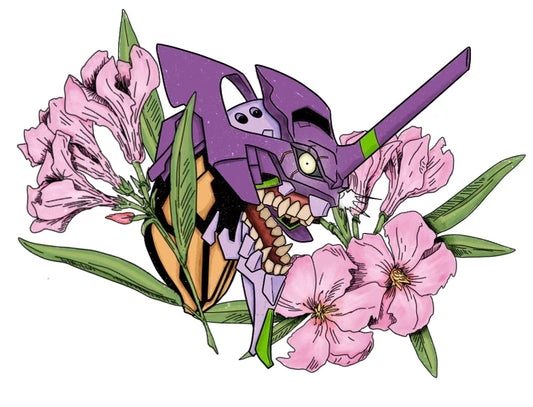 EVA01 Oleander Sticker