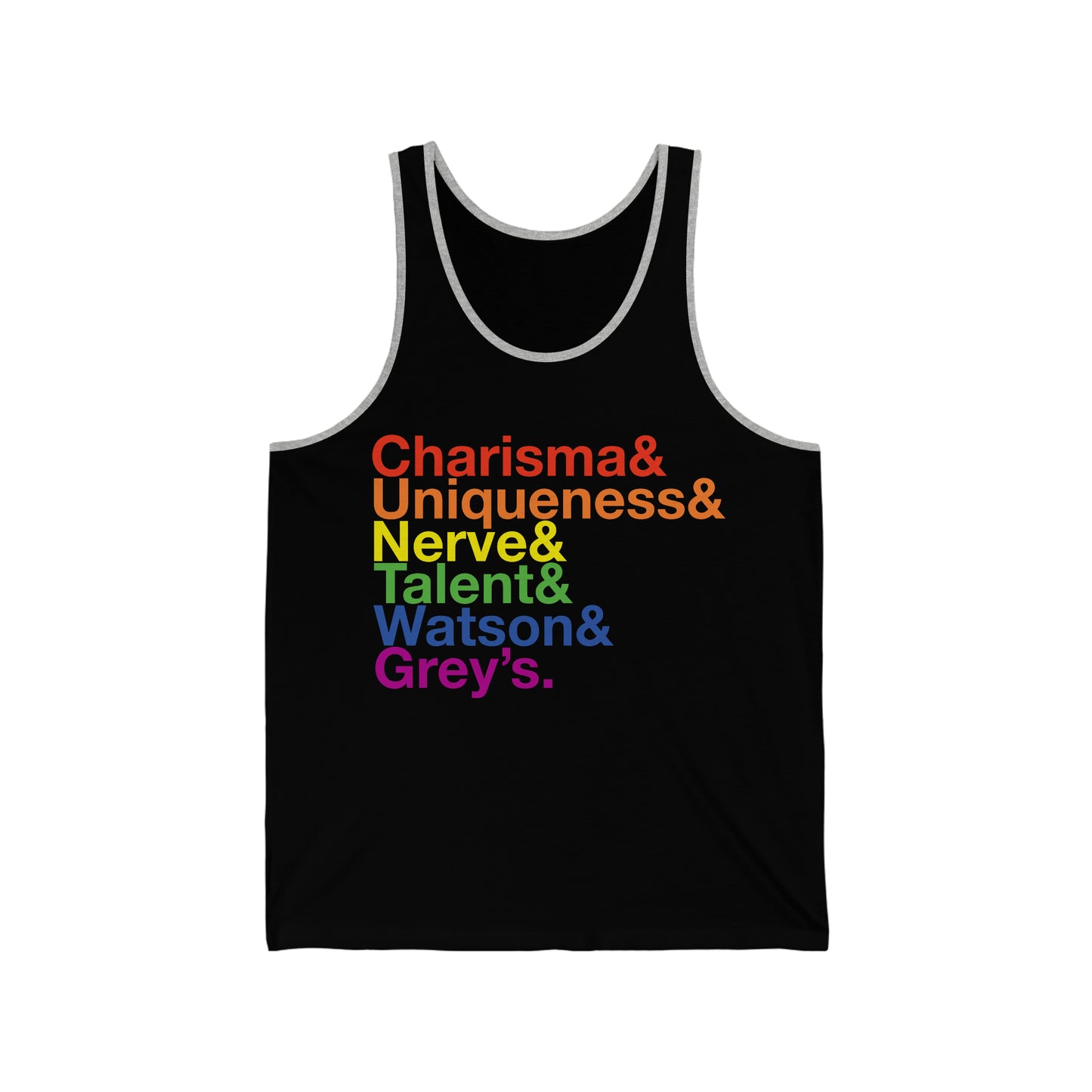 Love Yourself Tank In Rainbow
