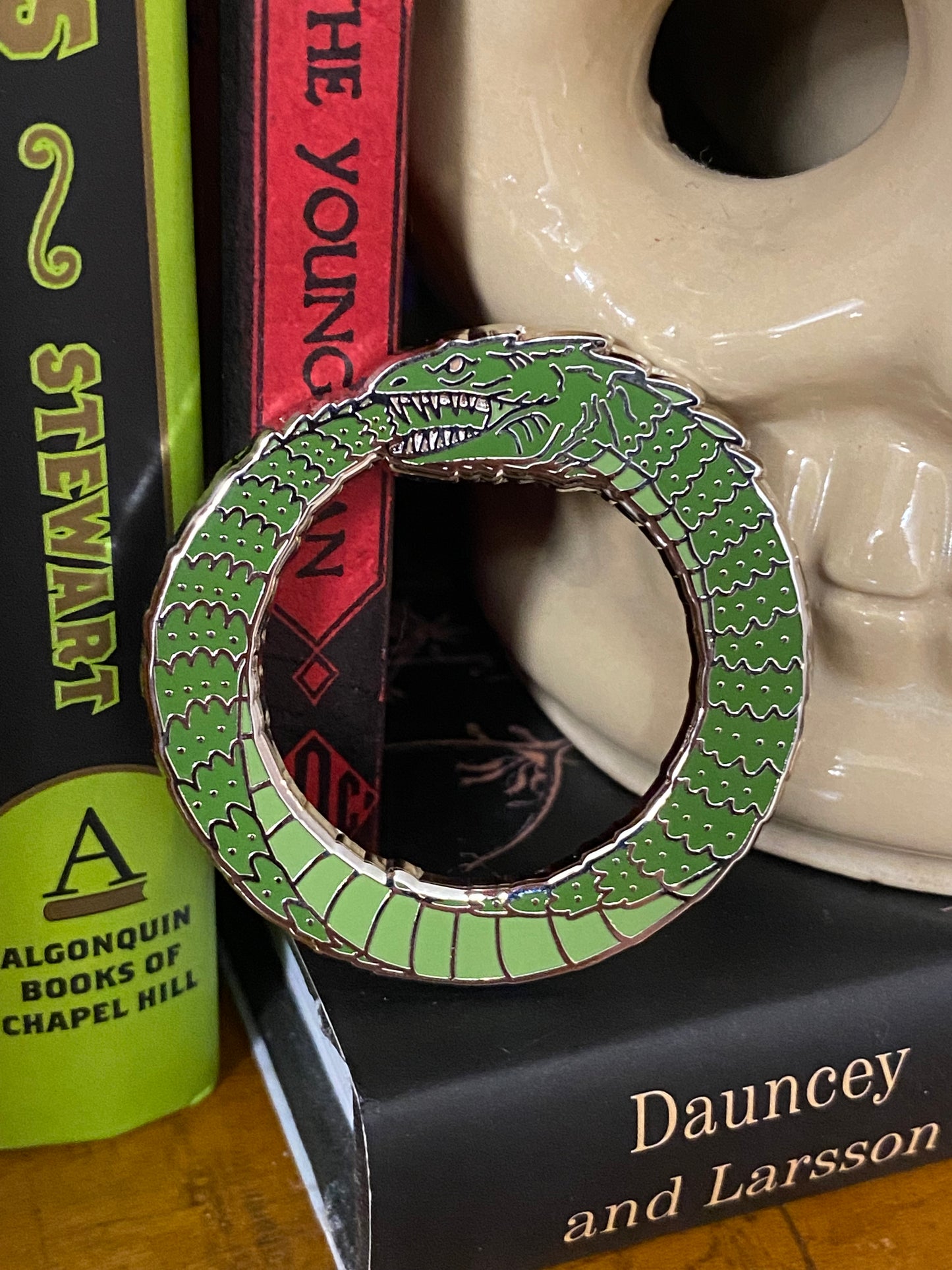 Basilisk Ouroboros Pin